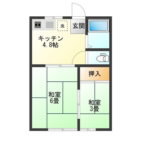 エトワール千歳の物件間取画像